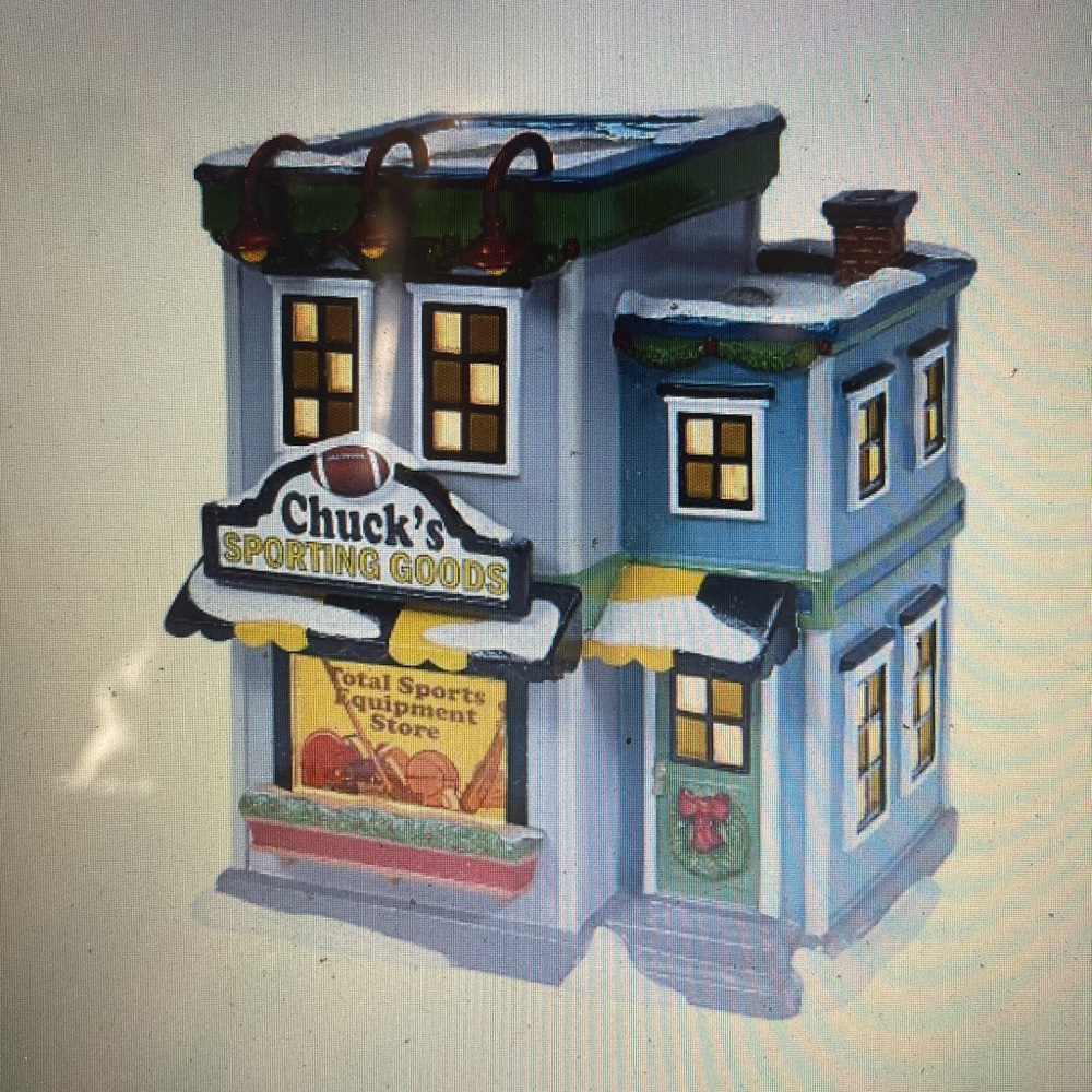 Chucks sporting good store department 56 Peanuts new with tags